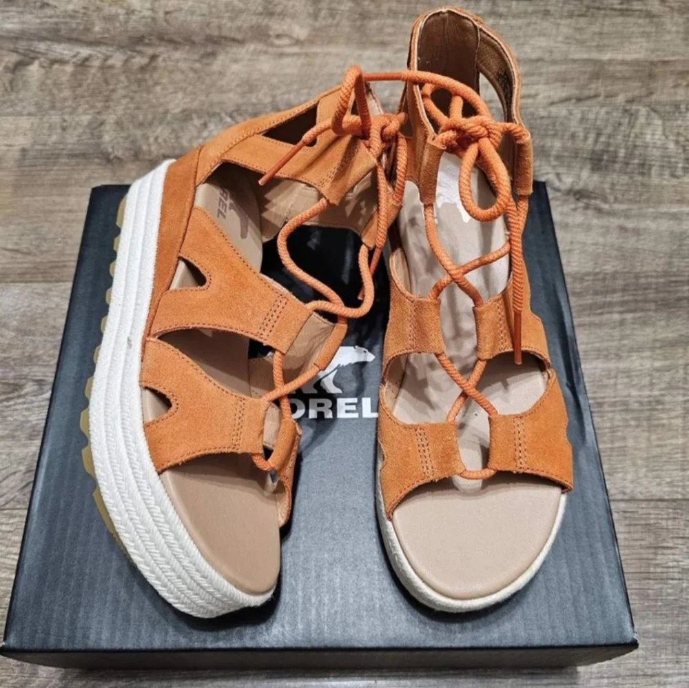 Sorel Cameron Flatform sandals women's size 8 & 10 - Picture 3 of 12